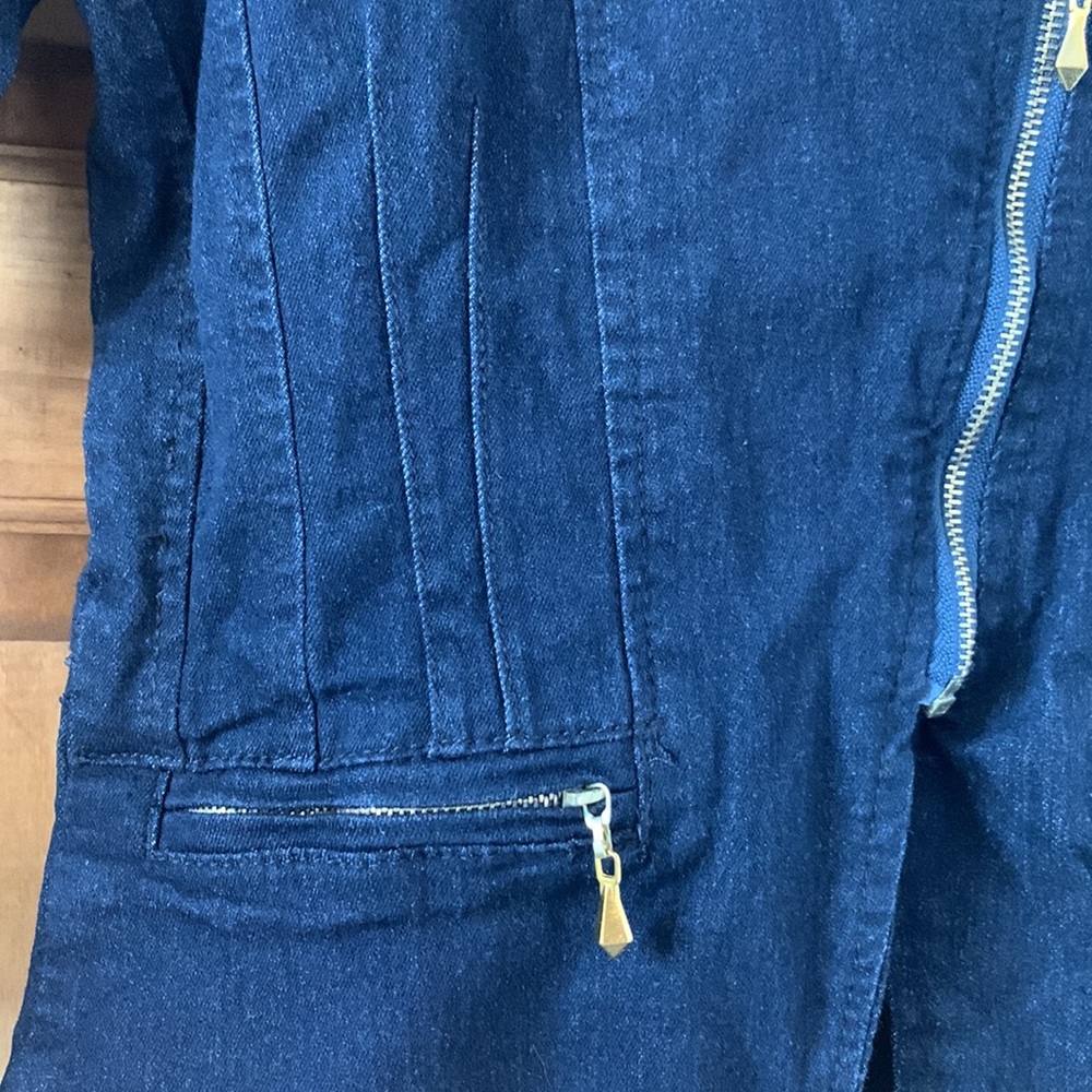 M. Michel stretch jean jacket size Small - Picture 9 of 12